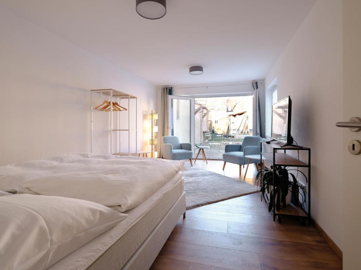 Travel Art Boardinghouse Aparthotel Neuruppin Exteriör bild